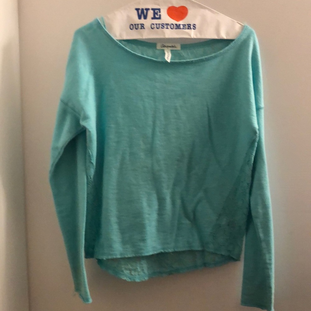 Light blue sweater